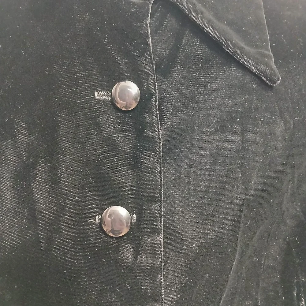 VTG 60s-70s ILGWU Int. Ladies Garment Workers Union SZ 9 velvet Bolero Jacket